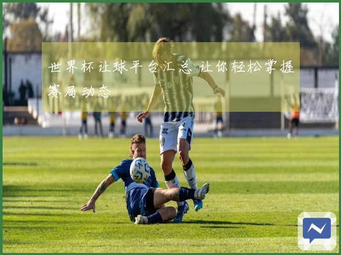 世界杯让球平台汇总 让你轻松掌握赛局动态